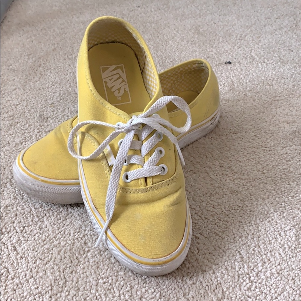 Yellow Vans